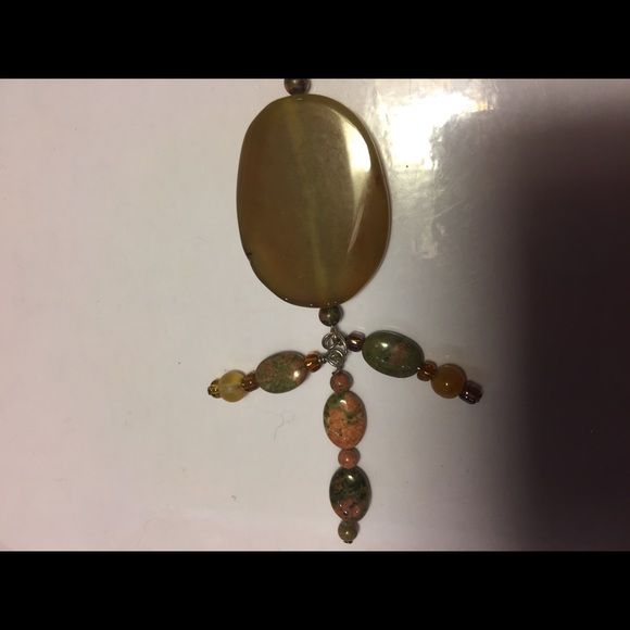 Necklace with Agate pedant - Picture 5 of 8